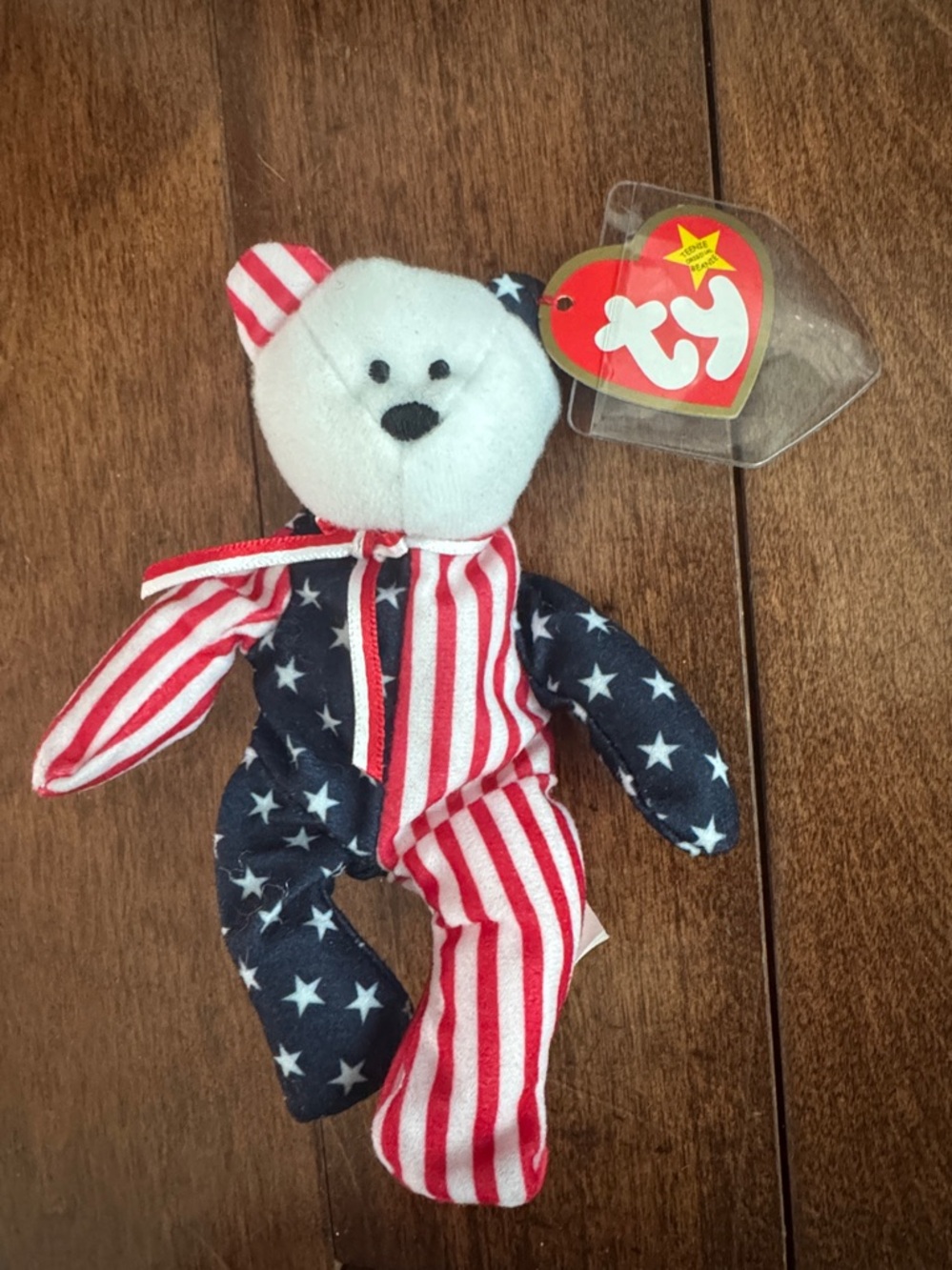 "Ty Teenie Beanie Baby" New with Tag. "Spangle" 1999. Rare